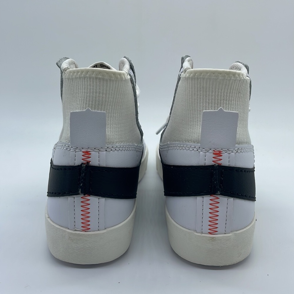 Nike Blazer Mid '77 Jumbo White Black Sail DD3111-100 Men's Orange/Black/White - Picture 6 of 6
